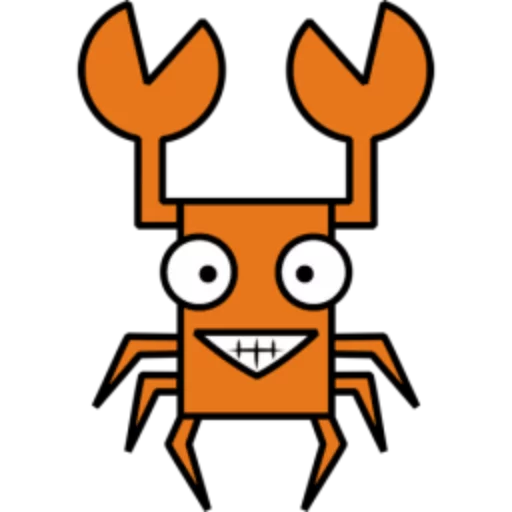 🦀 Стикер «Квадротные Square animals» для Telegram