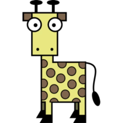 🏗 Стикер «Квадротные Square animals» для Telegram
