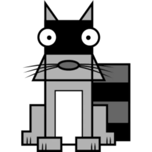 😎 Стикер «Квадротные Square animals» для Telegram