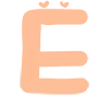 🍑 Эмодзи «Персиковые буквы» для Telegram