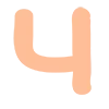 🍑 Эмодзи «Персиковые буквы» для Telegram