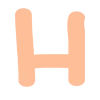 🍑 Эмодзи «Персиковые буквы» для Telegram