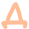 🍑 Эмодзи «Персиковые буквы» для Telegram