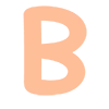 🍑 Эмодзи «Персиковые буквы» для Telegram
