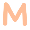 🍑 Эмодзи «Персиковые буквы» для Telegram