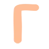 🍑 Эмодзи «Персиковые буквы» для Telegram