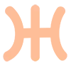 🍑 Эмодзи «Персиковые буквы» для Telegram