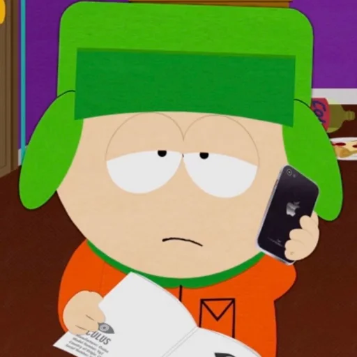💚 Стикер «Kyle Broflovski» для Telegram