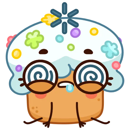 😵‍💫 Эмодзи «Куличик К Пасхе» для Telegram
