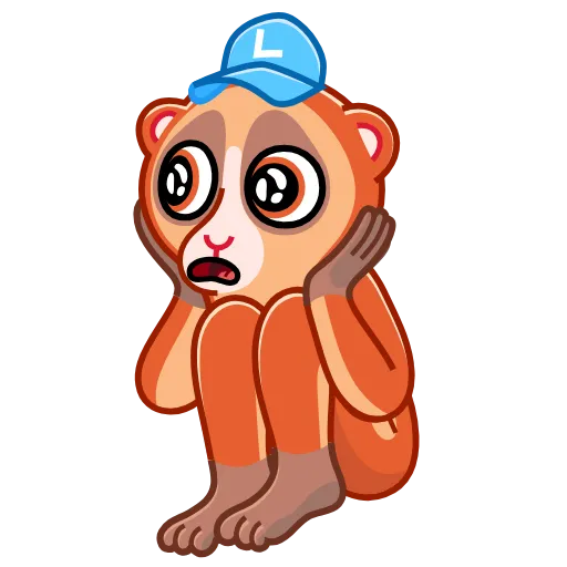 😱 Эмодзи «Loris -» для Telegram