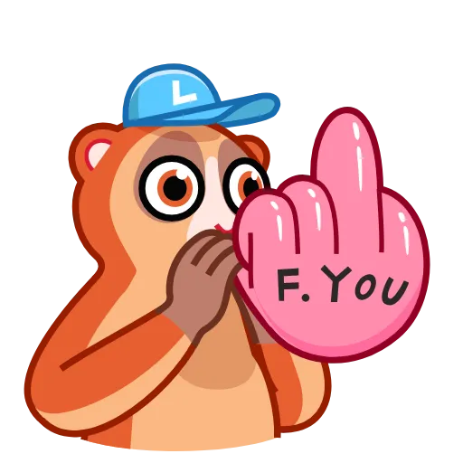 🖕 Эмодзи «Loris -» для Telegram