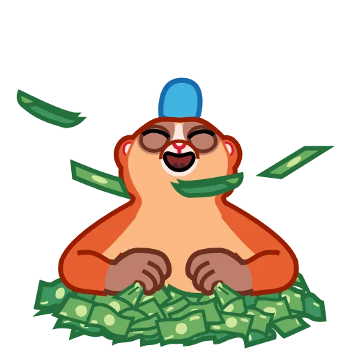 🤑 Эмодзи «Loris -» для Telegram