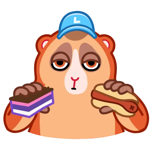 🍽 Эмодзи «Loris -» для Telegram