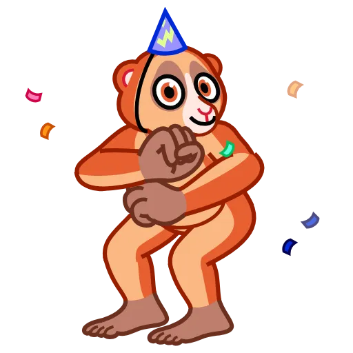 🥳 Эмодзи «Loris -» для Telegram