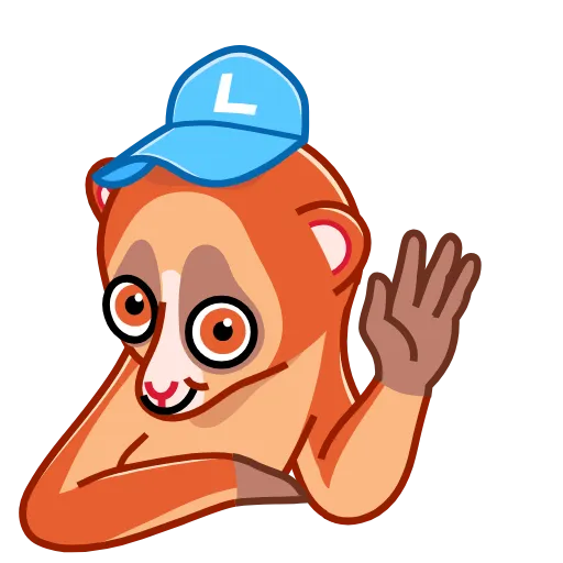 👋 Эмодзи «Loris -» для Telegram