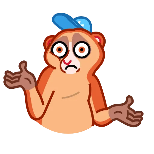🤷‍♀ Эмодзи «Loris -» для Telegram