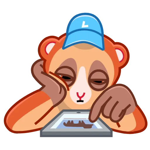 😪 Эмодзи «Loris -» для Telegram