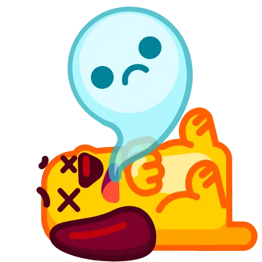 😵 Эмодзи «Lil' Pup -» для Telegram