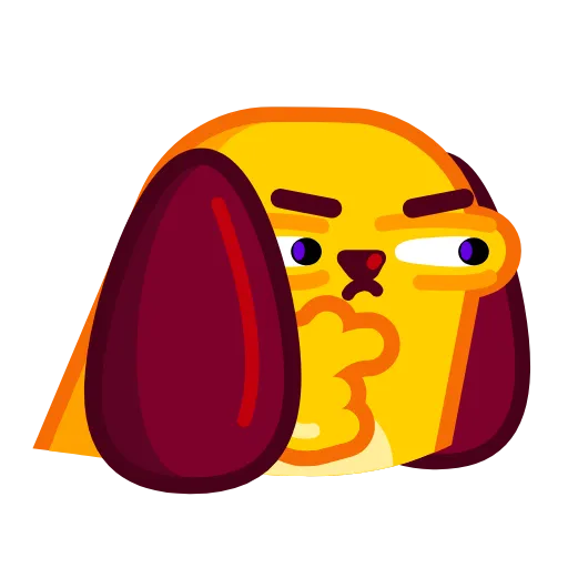 🤔 Эмодзи «Lil' Pup -» для Telegram