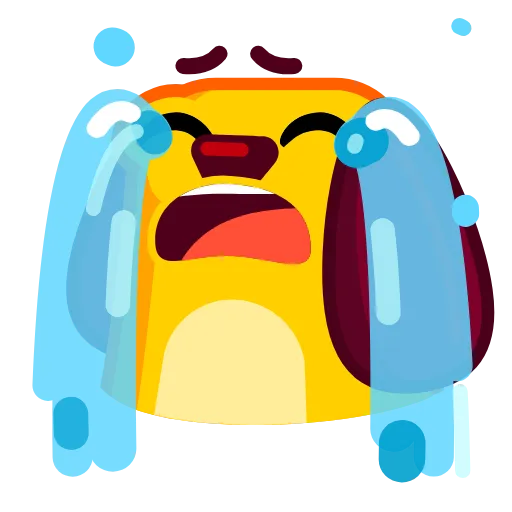 😭 Эмодзи «Lil' Pup -» для Telegram