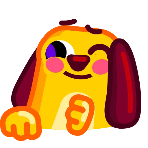 😊 Эмодзи «Lil' Pup -» для Telegram