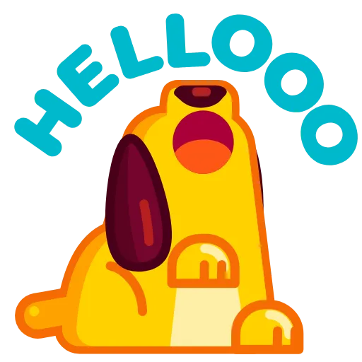 👋 Эмодзи «Lil' Pup -» для Telegram