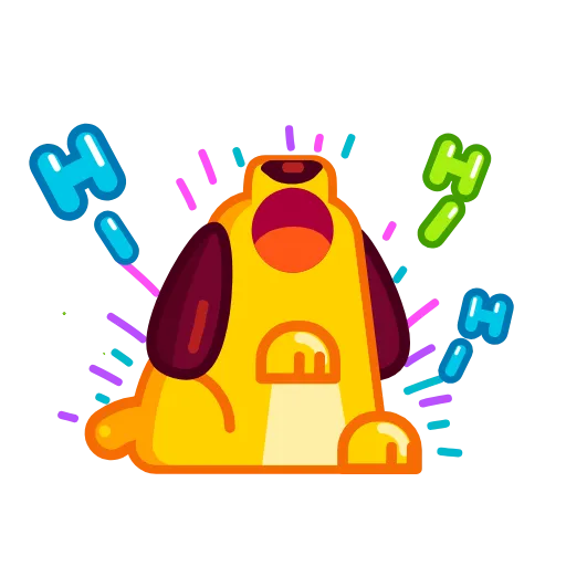 👋 Эмодзи «Lil' Pup -» для Telegram