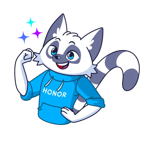 💪 Эмодзи «Lemur Honor -» для Telegram