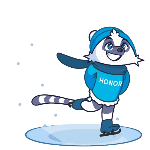 ⛷ Эмодзи «Lemur Honor -» для Telegram