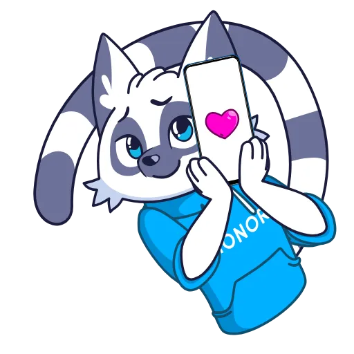 ❤️ Эмодзи «Lemur Honor -» для Telegram