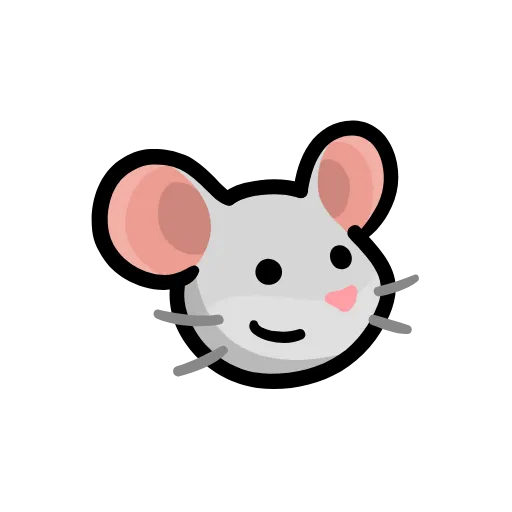 Стикерпак LIHKG Mouse для Telegram