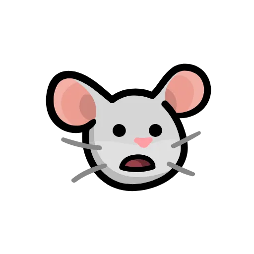 😧 Эмодзи «LIHKG Mouse» для Telegram