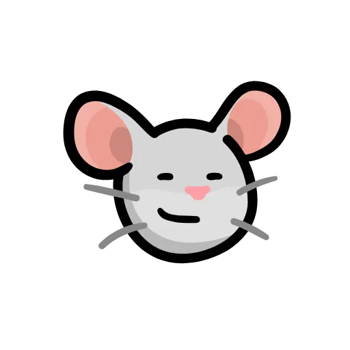 😌 Эмодзи «LIHKG Mouse» для Telegram
