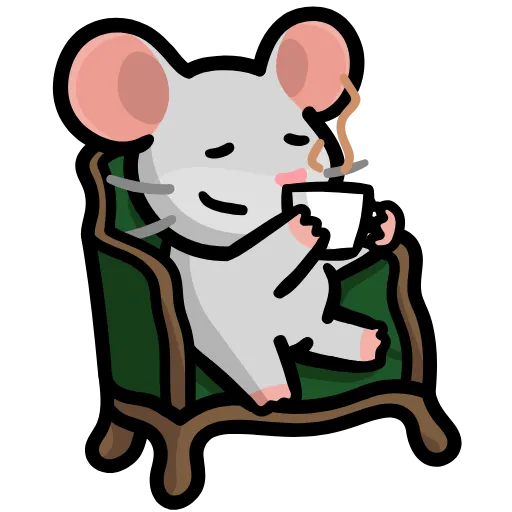 ☕️ Эмодзи «LIHKG Mouse» для Telegram