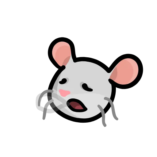 😮‍💨 Эмодзи «LIHKG Mouse» для Telegram