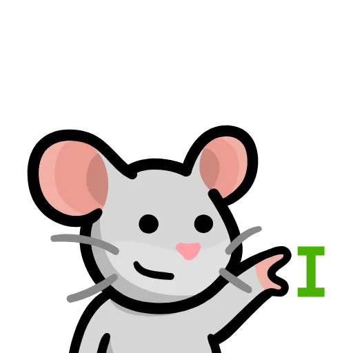🤏 Эмодзи «LIHKG Mouse» для Telegram