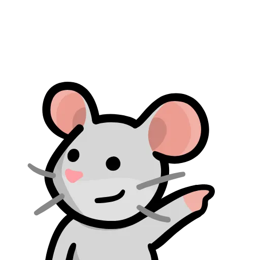 👉 Эмодзи «LIHKG Mouse» для Telegram