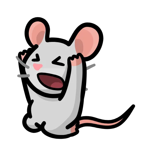 😩 Эмодзи «LIHKG Mouse» для Telegram