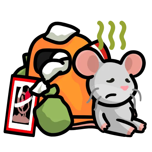 🥴 Эмодзи «LIHKG Mouse» для Telegram