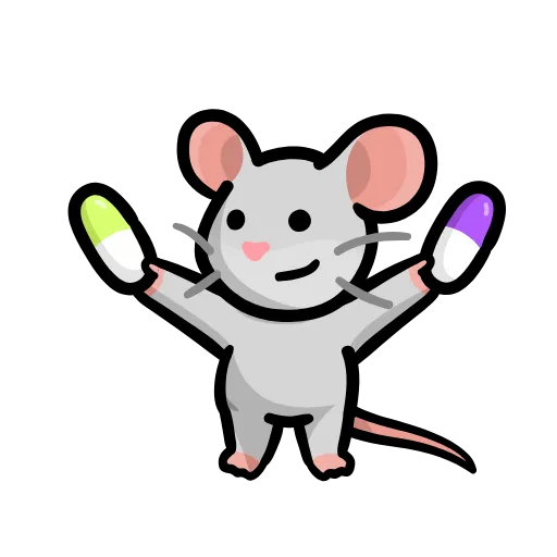 💊 Эмодзи «LIHKG Mouse» для Telegram
