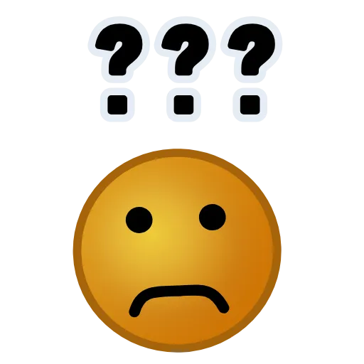 🙁 Эмодзи «LIHKG Normal» для Telegram