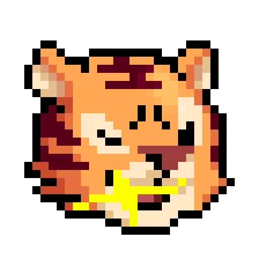 Стикерпак LIHKG Tiger (Unofficial) для Telegram