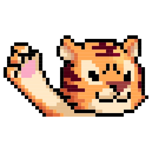 👋 Стикер «LIHKG Tiger (Unofficial)» для Telegram