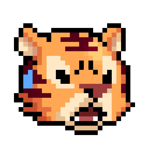 😥 Эмодзи «LIHKG Tiger» для Telegram