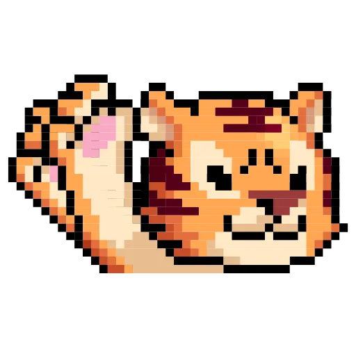 👋 Эмодзи «LIHKG Tiger» для Telegram