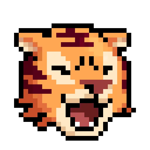 😆 Эмодзи «LIHKG Tiger» для Telegram