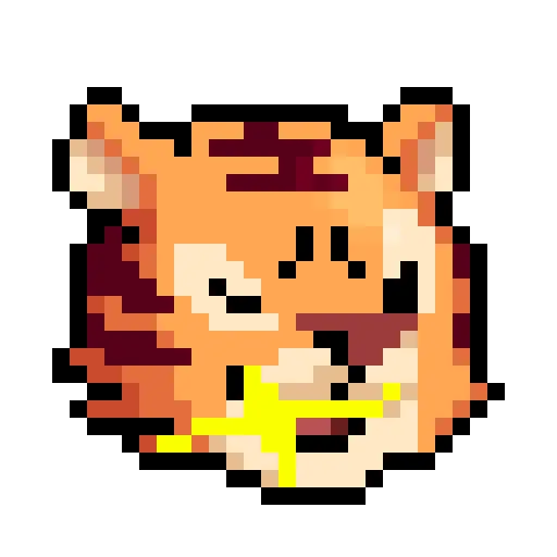 😉 Эмодзи «LIHKG Tiger» для Telegram