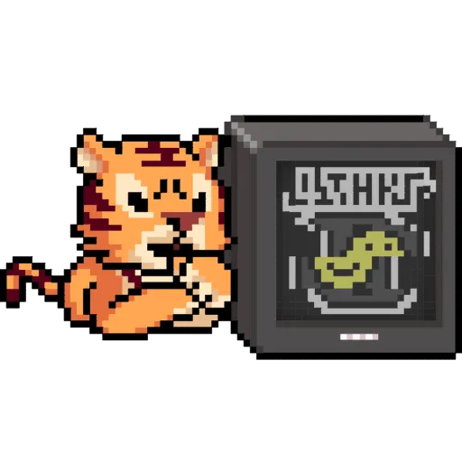 📺 Эмодзи «LIHKG Tiger» для Telegram