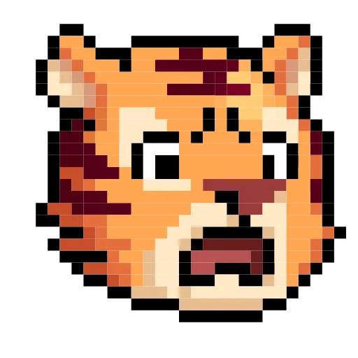 😨 Эмодзи «LIHKG Tiger» для Telegram