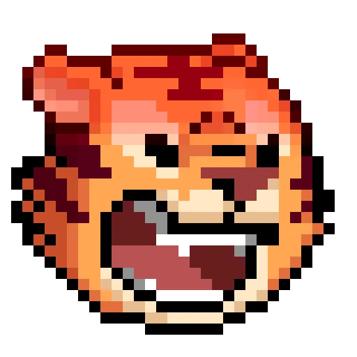 🤬 Эмодзи «LIHKG Tiger» для Telegram